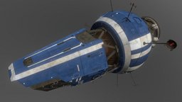 Epstein's Yacht (The Expanse) tv, shuttle, nasa, spacecraft, realistic, amazon, skiff, unn, expanse, tachi, mcrn, mcr, sci-fi, space, spaceship, boat, epstein