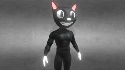 Bodybuilder Cartoon Cat bodybuilder, cartoon-cat, cartooncat
