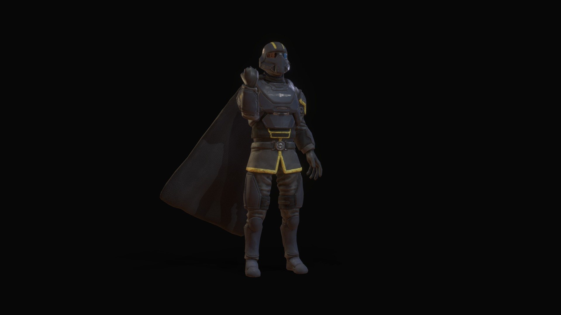 Made this in 2 hours after 110 hours of gameplay…. Go play the masterpiece that is Helldivers 2.

Watch the making here:

It’s not 1:1 in design and should be considered more as it’s own thing.

This was made to be 3D printed, here’s the files: https://cults3d.com/en/3d-model/game/democracy-manifest

Let me know how you think I did in the comments!