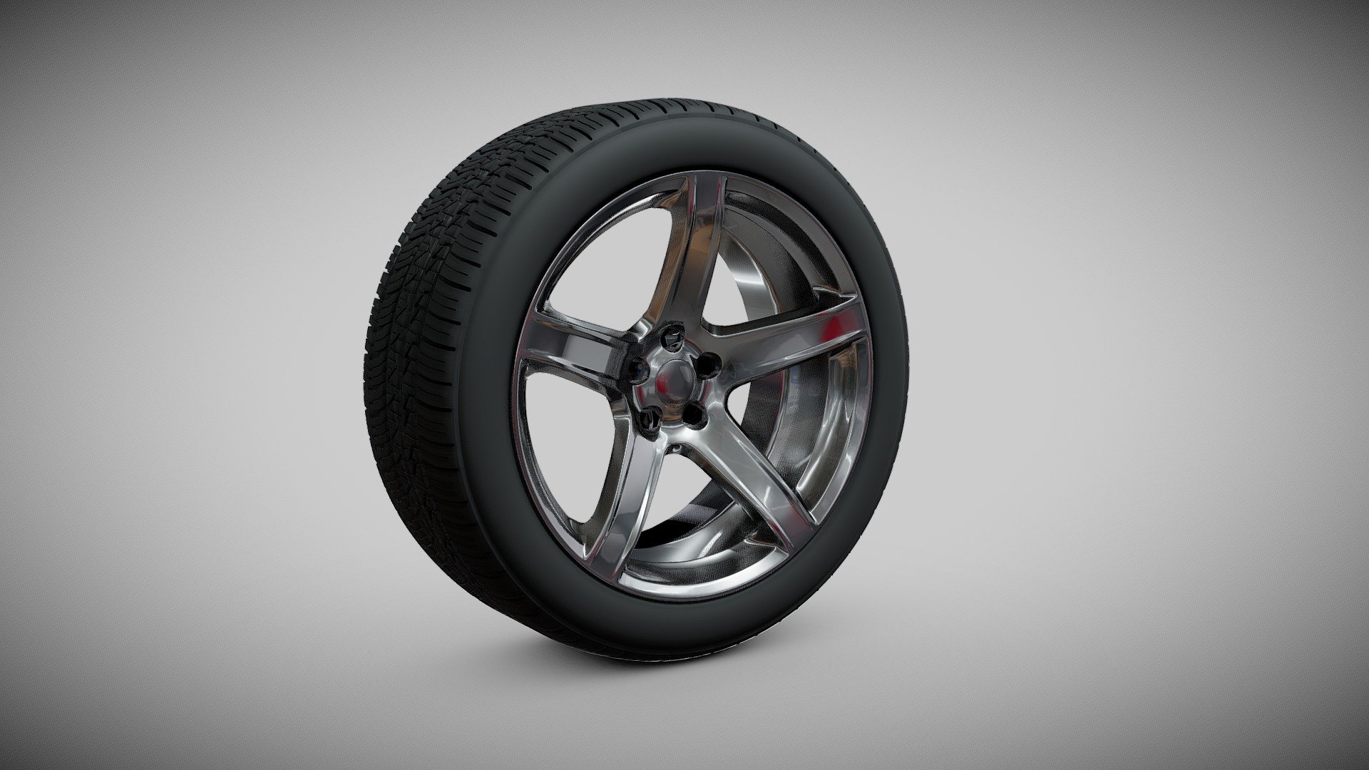 Dodge Challenger model with modeled tire threads.

Ready for printing although I'm not sure it's on scale.
