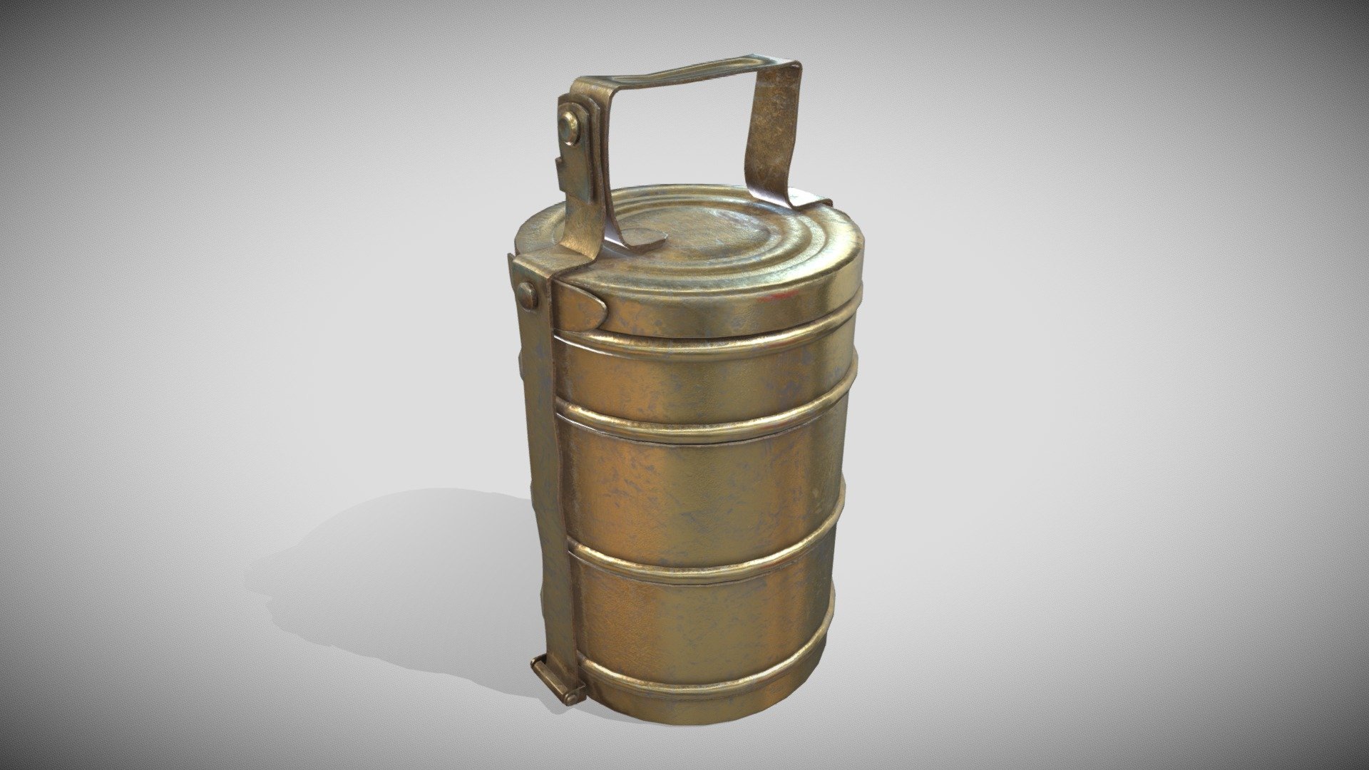 One Material 4k PBR Metalness

All Quads

Subdividible