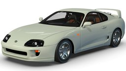 Toyota Supra MK4 | supra 1997 | Free Download nissan, sportscar, toyota, supra, jdm, blender, tunercar