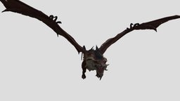 Demon Dragon Full Texture demon, fantasy, dragon
