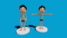 Luca Paguro From Luca , Disney Original boy, original, seamonster, disney, alberto, luca, paguro
