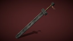 [Minecraft] Golden age ark sword - Berserk anime berserk, dragonslayer, pixel-art, blockbench, low-poly, minecraft, voxel, anime, golden-age-ark, blockbenchguts