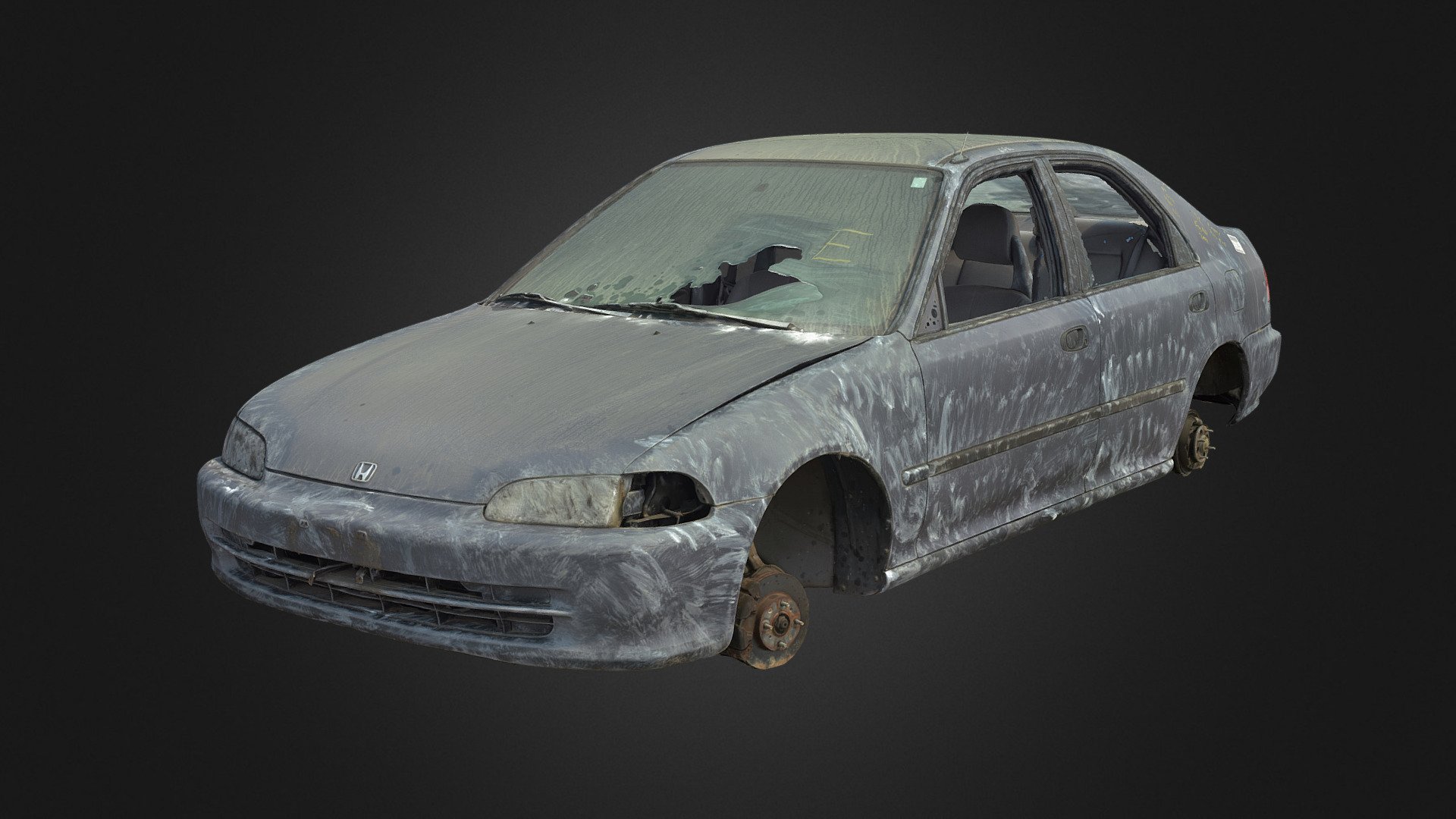 High-accuracy photoscan Intended for use as modeling reference.

Photos taken with my Nikon D3400 and polarizing filter

Created in RealityCapture from 4293 images