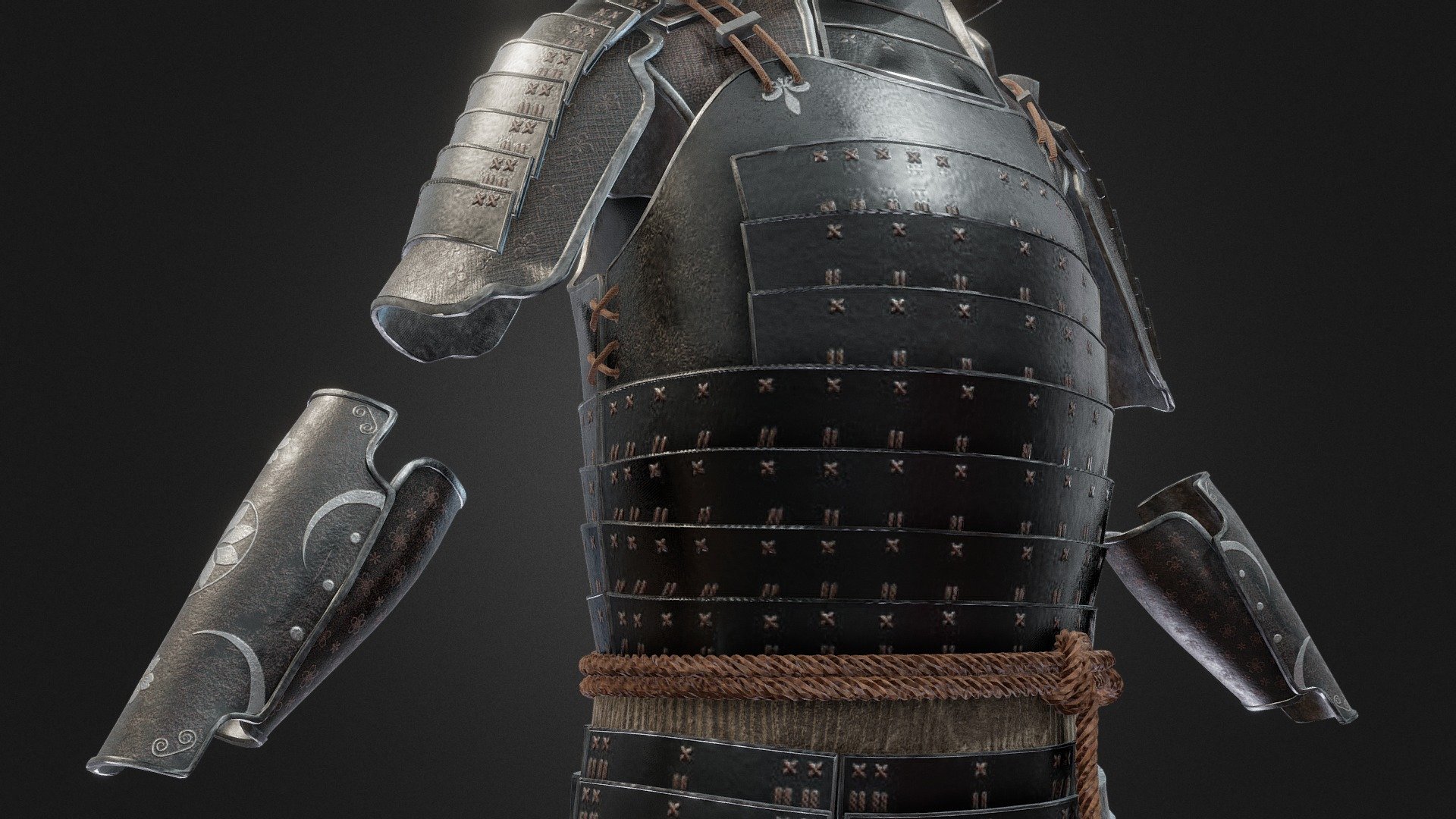 Samurai Armor - part of cgboost challenge - modelcreated in Blender 3D, painted in Substance Painter

Renders -> https://www.behance.net/gallery/100868899/Samurai-armor