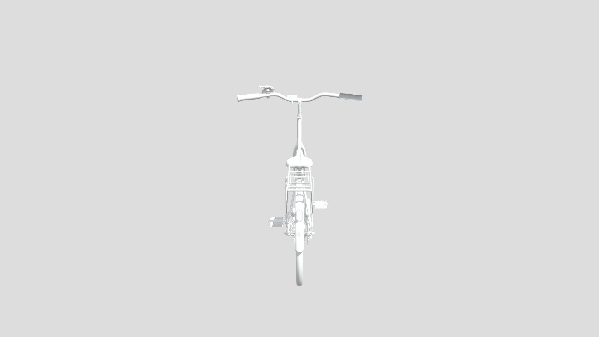 Cruiser bike model I made to test myself. 
Chain, wheels, pedals, handles, seat, and bell rigged for animation.