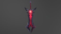 Blade of Aatrox blood, lol, leagueoflegends, aatrox, darkin, cartoon, fantasy, war, blade, vengance