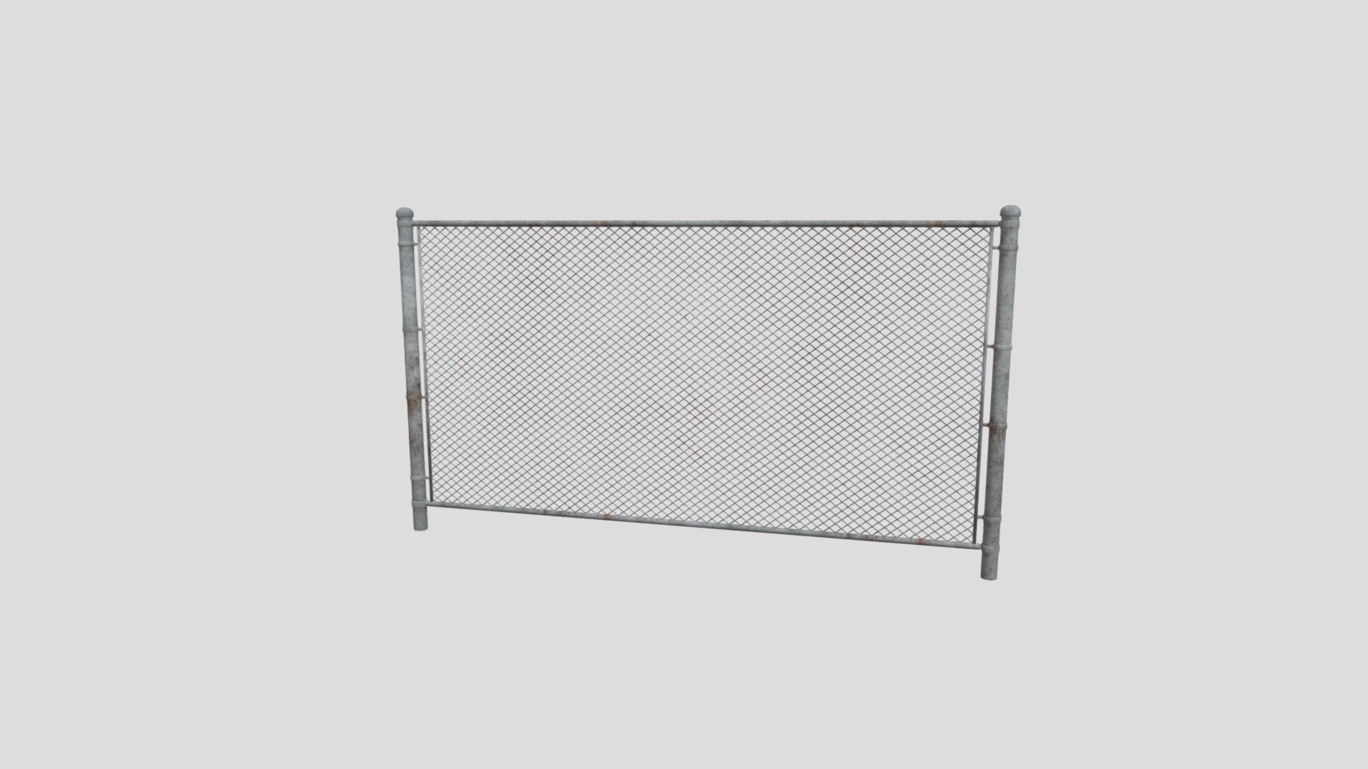 Textures: 2048 x 2048, Two colors on texture: orange and grey colors.

Has Normal Map: 2048 x 2048.

Materials: 1 - Chain Link Fence

Smooth and flat shaded.

Mirrored.

Subdivision Level: 0

Origin located on bottom-center.

Polygons: 60696

Vertices: 24244

Formats: Fbx

I hope you enjoy the model!