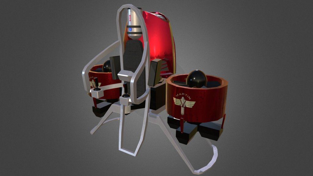 Martin jetpack. Turbisquid: -link removed-