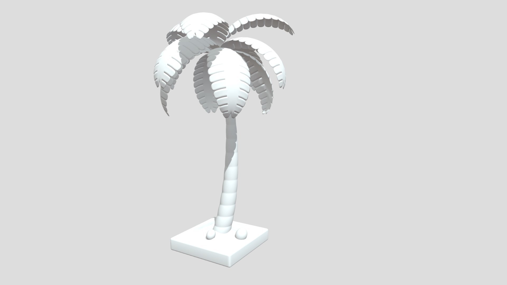 Cartoon Palm Tree