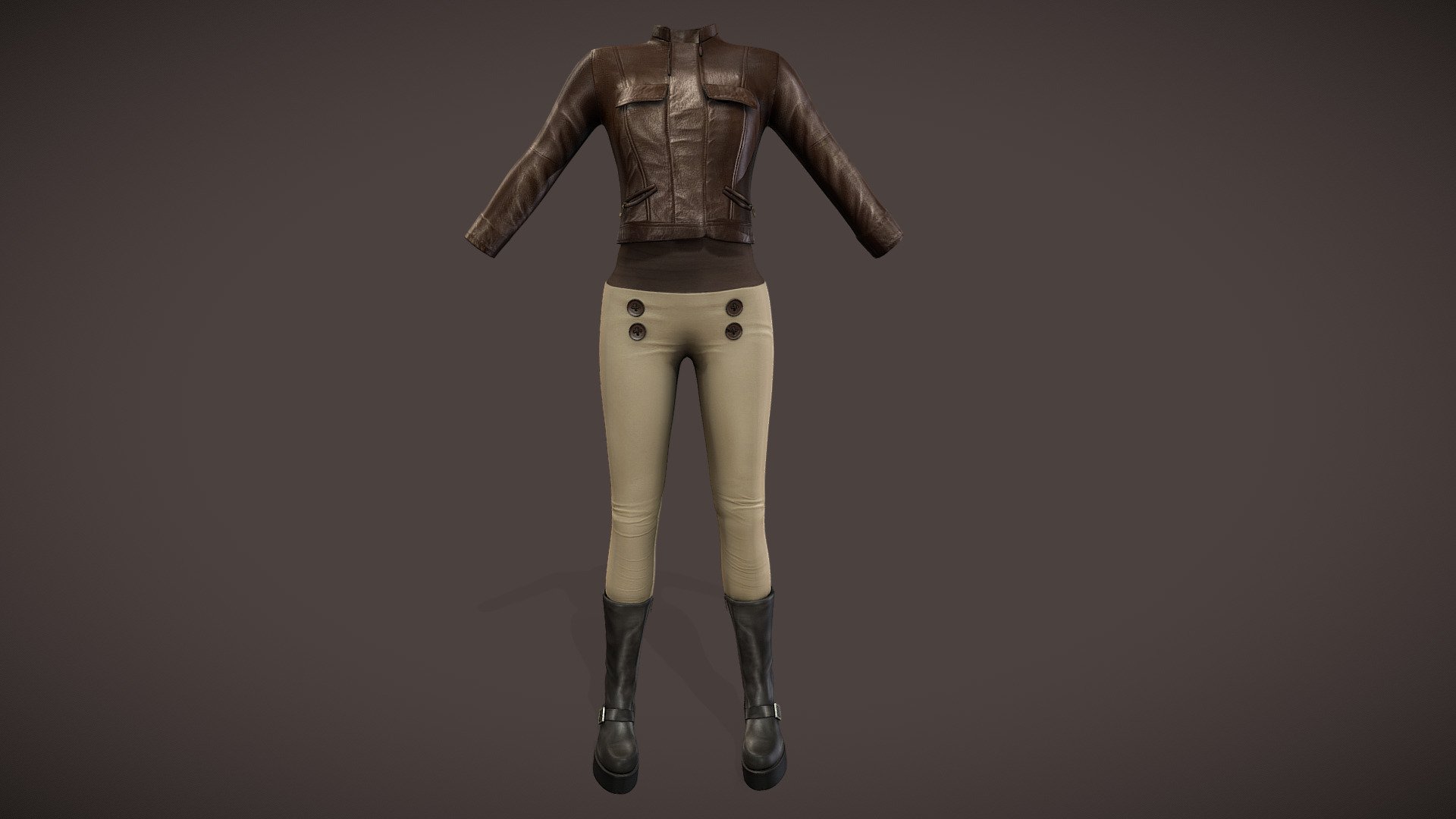 Can be fitted to any character

Clean topology

No overlapping smart optimum unwrapped UVs

High-quality realistic textures

FBX, OBJ, gITF, USDZ (request other formats)

PBR or Classic

Type     user:3dia &ldquo;search term