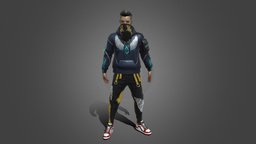 Angelic New Hot Model_Free Fire freefire, booyah, elitepass, freefirecharactermodel3d, freefire3dmodels, freefiregunskin