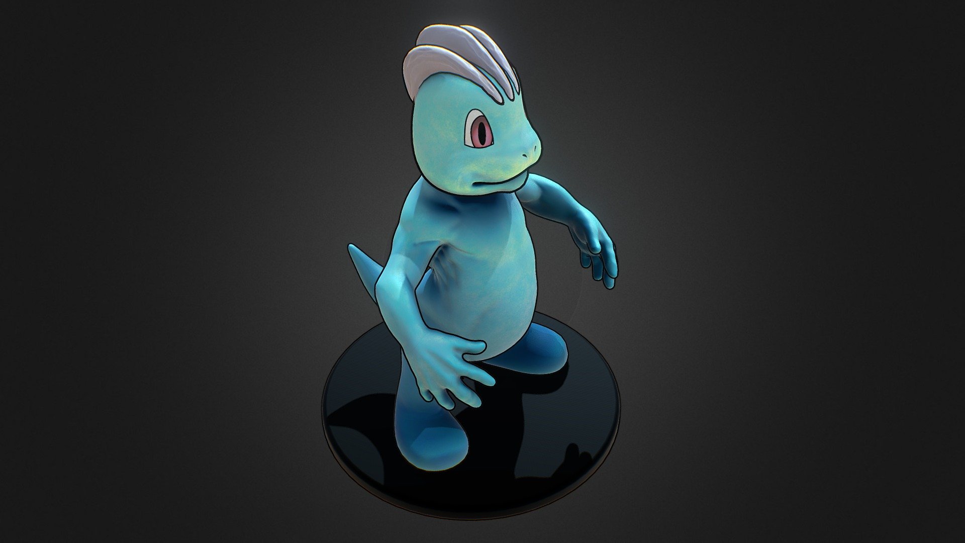 This one have eclectic design. Anatomical hands, cartoon feet. Fun to model, but not known pretty much at all.
Patreon - https://www.patreon.com/3dlogicus