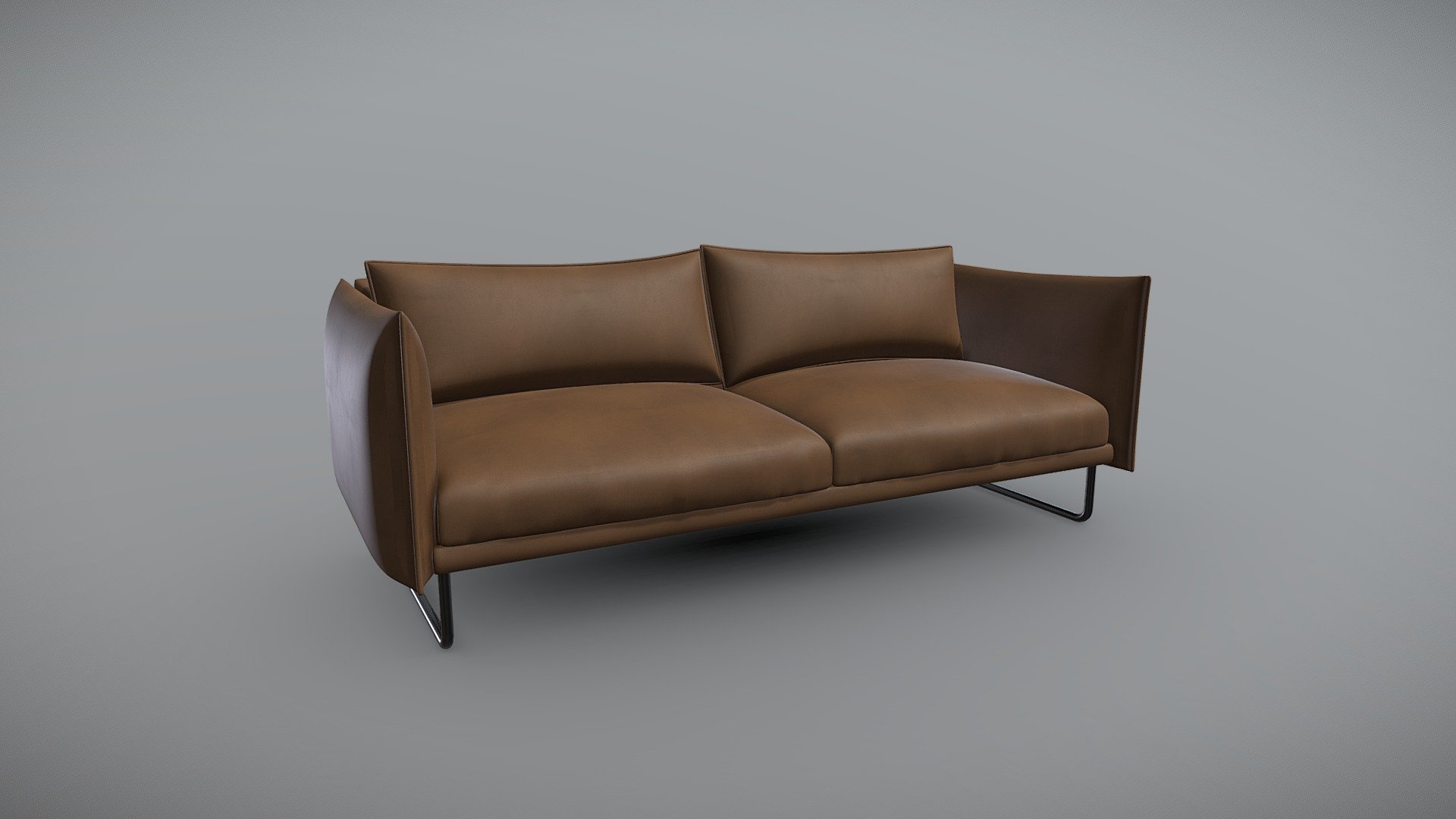 Real world dimension: Width 2100 - Depth 920 - Height 800 (mm)

Polycount: Polygon 56,672- Tris 113,368- Vertices 56,704