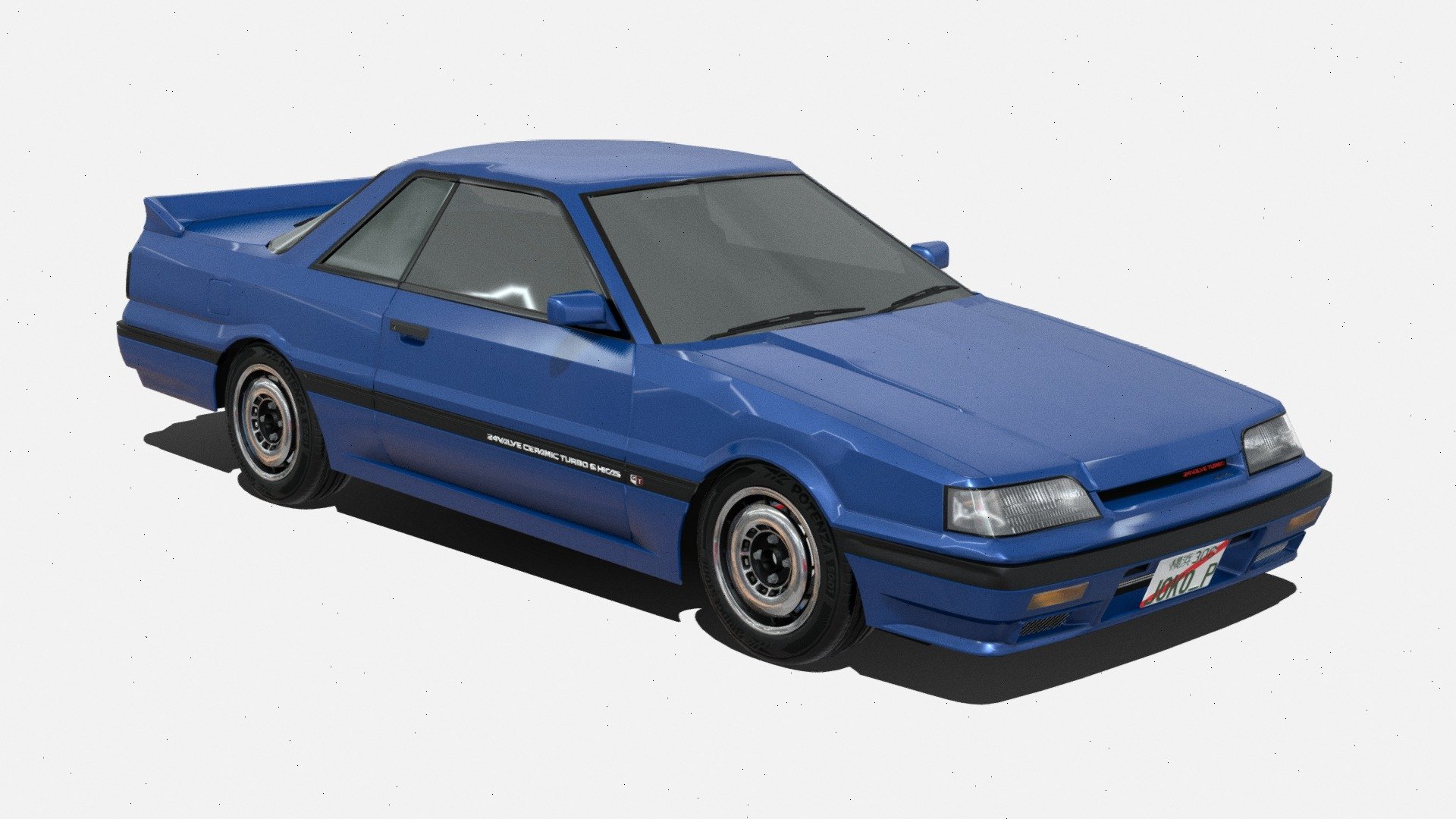 Download here : https://linktr.ee/Joko.P

This is the same as my Itasha Skyline R31, except this came without the livery (but it has the UV ready) plus a set of OEM wheels.