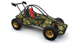 Concept 4x4 Off-Road Buggy wheel, buggy, project, land, bug, mud, materials, 4x4, tube, mod, rig, diy, sand, gamedev, extreme, recaro, metal, beach, game-ready, all-terrain-vehicle, concept-car, off-road, all-terrain, extreme-sport, render, low-poly, 3d, blender, texture, pbr, model, racing, gameasset, animation, cycles, sport, concept, race, unbranded, buggy-motorsport-vehicule-rally, offroad-vehicle, buggy-pubg