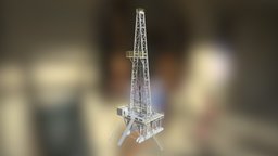 Drilling platform shaker, field, system, gas, oil, mud, equipment, fbx, machine, fluids, indust, shale, drilling, engineering, c4d, industrial, industrialequipment