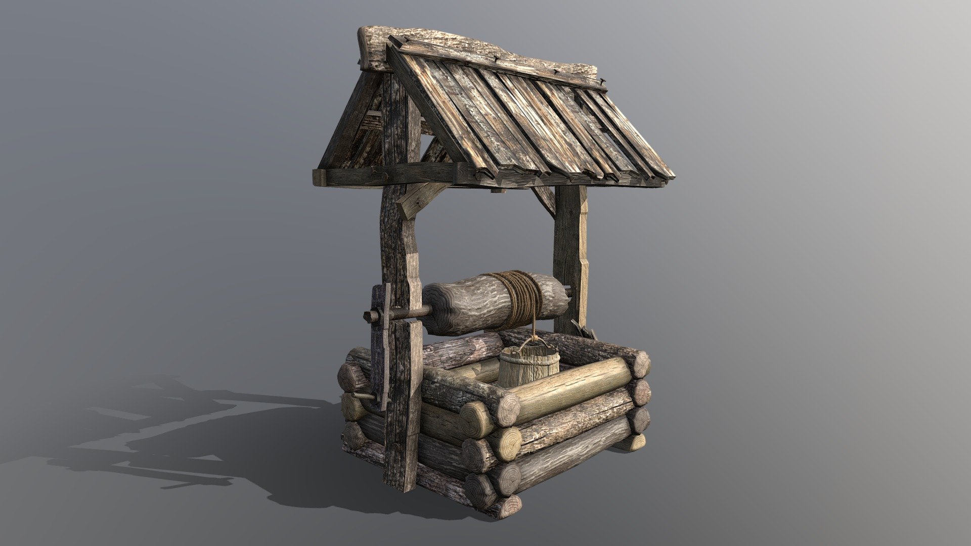 Optimised game ready model.
Including diffuse texture, AO and normal map.