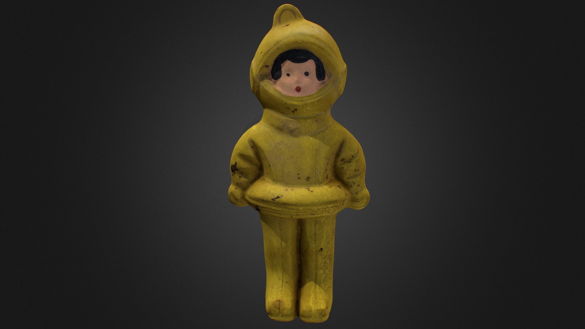 Old USSR Soviet Rubber Toy Astronaut Scan High Poly

Including OBJ formats and texture (8192x8192) JPG

Polygons: 101000 Vertices: 50502
