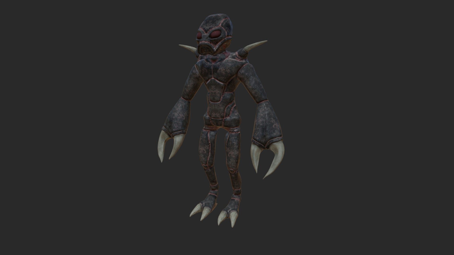 Here's an insectod alien based on old time chryssalid from &lsquo;94 XCom.