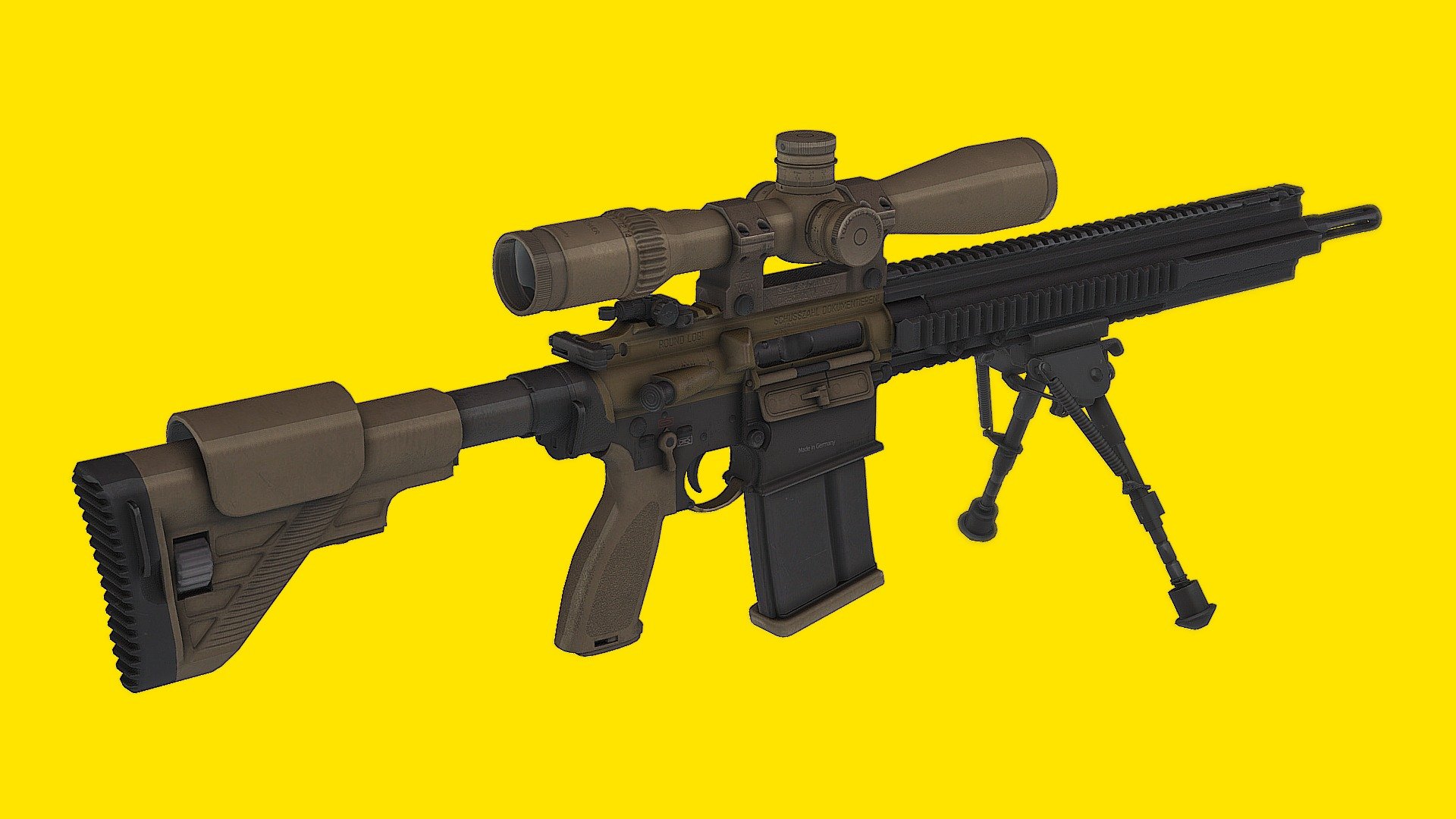 Assault Rifle HK G28 Combat Rifle

Assault Rifle HK G28 Combat Rifle Blender File