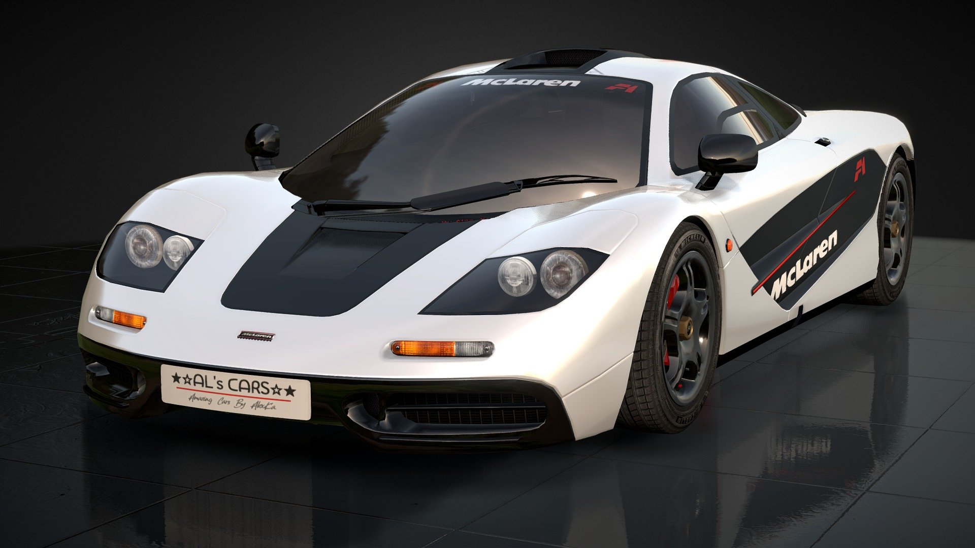 I like to experiment and come up with a new look and new styles for cars.

I came up with this color scheme a few years ago,

and now i have decided to make my idea a (3D) reality.
