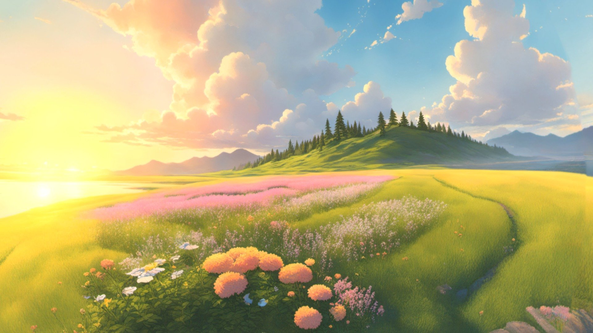 This pack contains 18 different HDRI equirectangular panoramas which will help you create 360 degrees spherical Cartoony backgrounds in different 3d software (Blender, Unreal Engine, Unity, 3dMax and many others). It is perfect for games, virtual reality, 3d renders, movies etc. All images were created with AI and edited in different 2d and 3d software to improve quality, remove seams and make them perfect for any 3d or 2d Stylized or Cartoon project.

Texture formats: HDR and JPG; Number of unique textures: 18; Number of 3d models: 1; Texture resolutions: 8k (8192 x 4096);