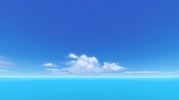 Skybox Skydays 2 sky, 360, cloud, day, ghibli, stylised, manga, skybox, lowpoly, mobile, anime, noai