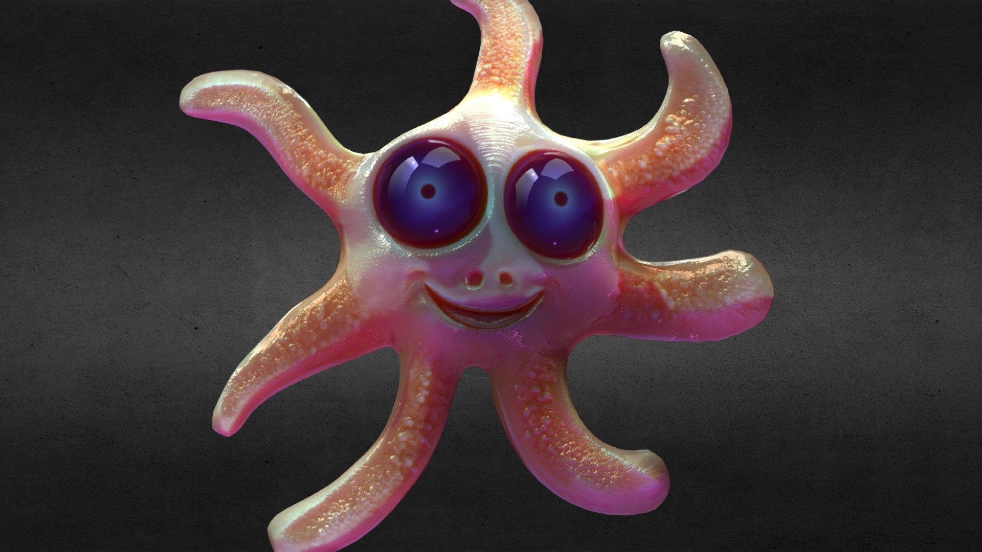 Cute tentacle creature + animation.
Evil version: https://sketchfab.com/3d-models/tentacle-monster-low-poly-game-ready-358f22e072e14d5898b234ac815183ae