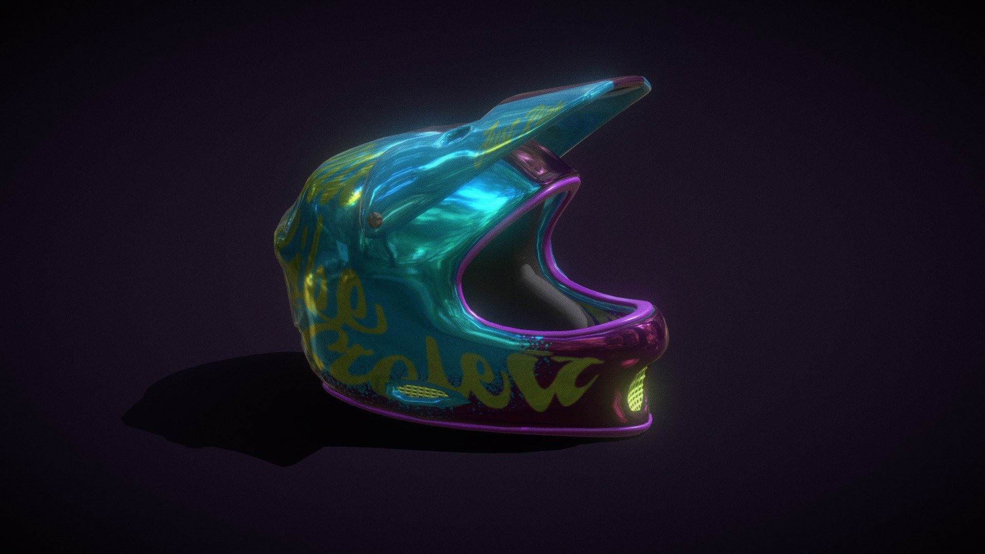 A low/mid poly helmet model.

It has UV's ready to be textured!

Hope you like it!!