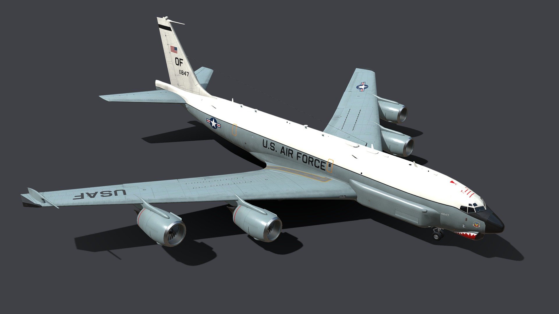 The RC-135U Combat Sent provides strategic electronic reconnaissance information to the president, secretary of defense, Department of Defense leaders, and theater commanders. Locating and identifying foreign military land, naval and airborne radar signals, the Combat Sent collects and minutely examines each system, providing strategic analysis for warfighters. Collected data is also stored for further analysis by the joint warfighting and intelligence communities. The Combat Sent deploys worldwide and is employed in peacetime and contingency operations.