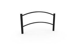 Street Fence Arched fence, road, walkway, decorative, barrier, metal, footpath, decoration, street, black, wall