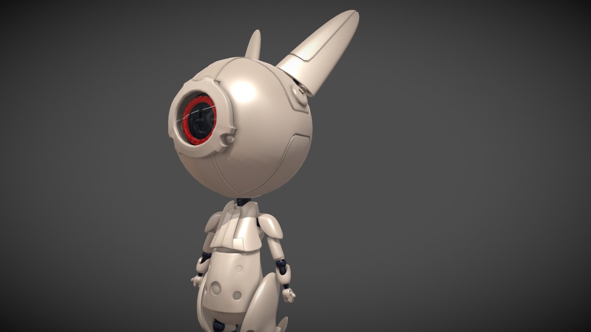 Es una práctica de superficies duras usando maya, no es muy apto para rig

Autor del model sheet: https://www.davidrevoy.com/article103/little-bot-bunny-free-3d-model-sheet