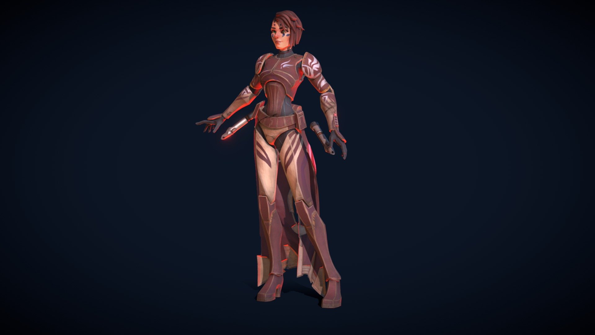 Model comes in 3 versions :

-FBX without skeleton 
-FBX with skeleton &amp; a flying anim sample 
-AKT (akeytsu file with the rig, skin &amp; anim sample) handpaint PBR texture set (TGA, 4K, uncompressed)

Notes are included in order to understand how these files works. You can import it on engine that supports FBX. Normal maps are Y- (perfect for 3dsMax/UE4 but will work on any other engine, just flip the green channel) and uses MIKK tangent space

While you can decide to redo the whole rig on maya/max/blender, I encourage you to try using akeytsu, you won’t regret it =)

Des Bisous ! ♥

NB : Since I am an artist, this model is NOT a ripped asset of any kind (as anything I do) I’ve made it myself for my own project, which means 2 things :

-these assets have to be used under the Editorial License ONLY
-these are my own artistic vision of it, so details may differ

Be sure to check out the full project here : https://www.artstation.com/artwork/gO4Pm

Same anim integrated in Toolbag : https://youtu.be/Rsz2YmEF6Y0