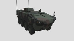 K-808 White Tiger armored, carrier, wheeled, personnel, whitetiger, noai, k-808