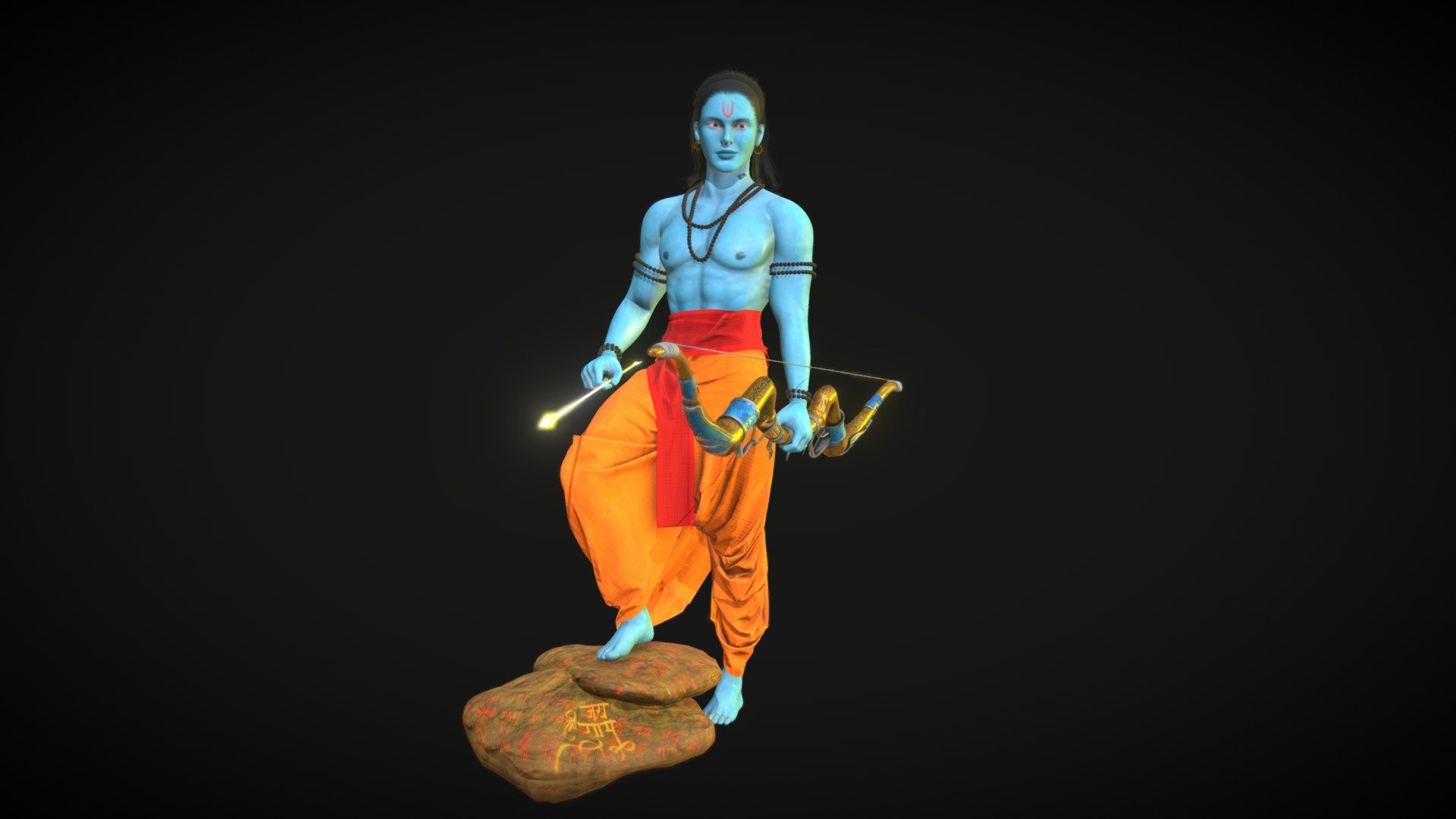 Shri Ram
made using zbrush, substance painter, marvelous and blender
youtube - https://www.youtube.com/shorts/Tt7wzCemQMo
instagram - https://www.instagram.com/p/CcLA05morRc/?utm_source=ig_web_copy_link