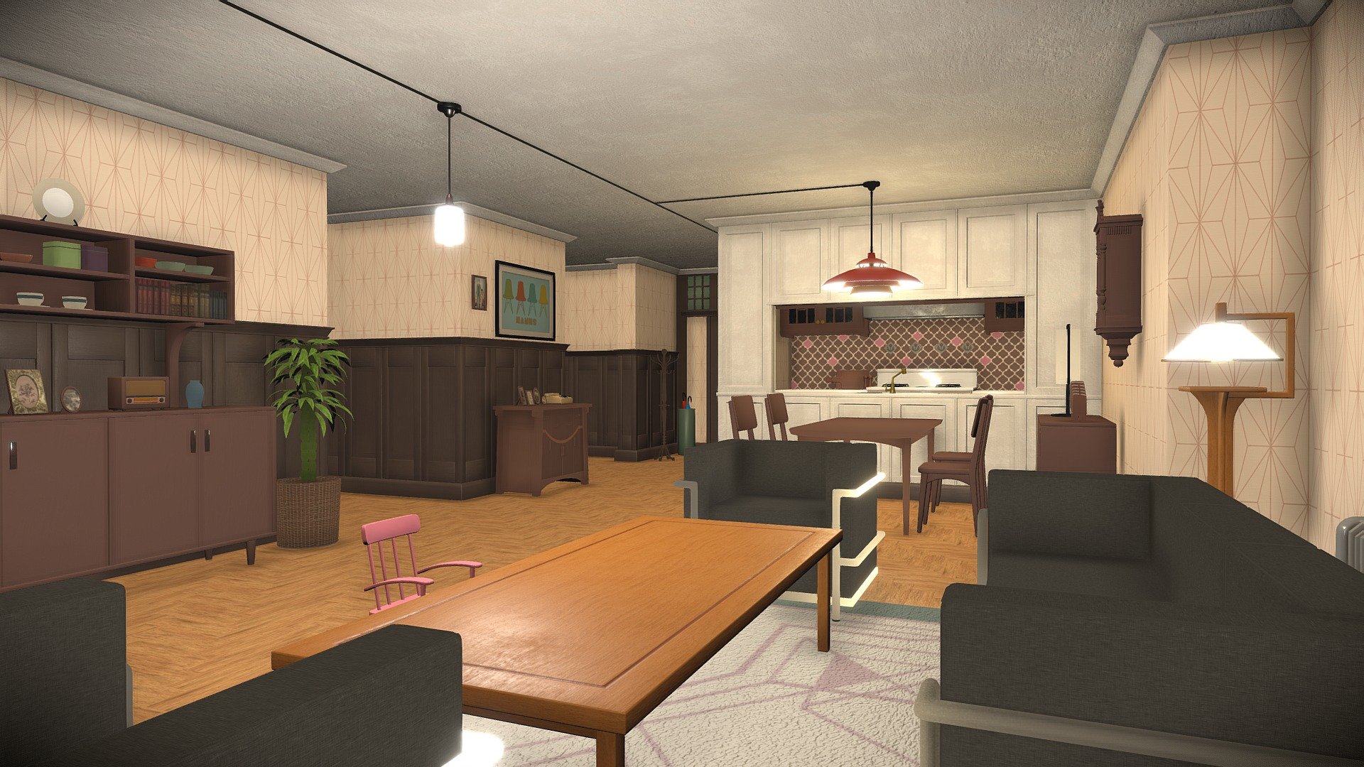 New Model https://sketchfab.com/3d-models/spy-x-family-apartment-new-model-878b090ecce74140b37df052da119f97