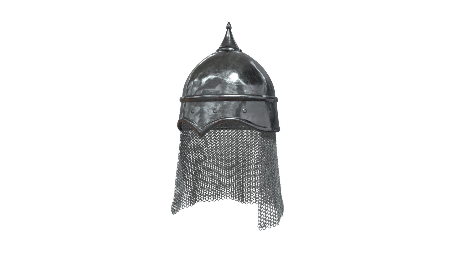 Medieval russian helmet.