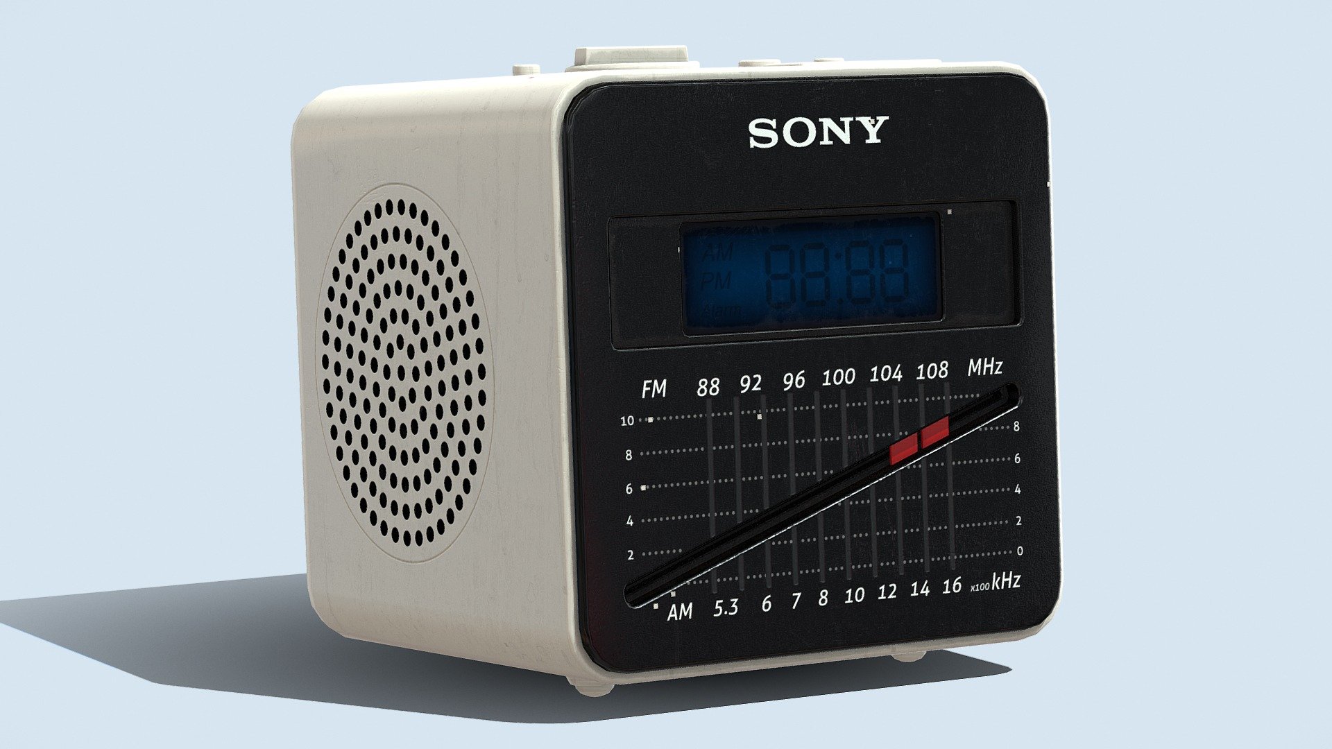 I modeled the SONY Dream Machine!  Modeled in Maya, textured in  Substance Painter.