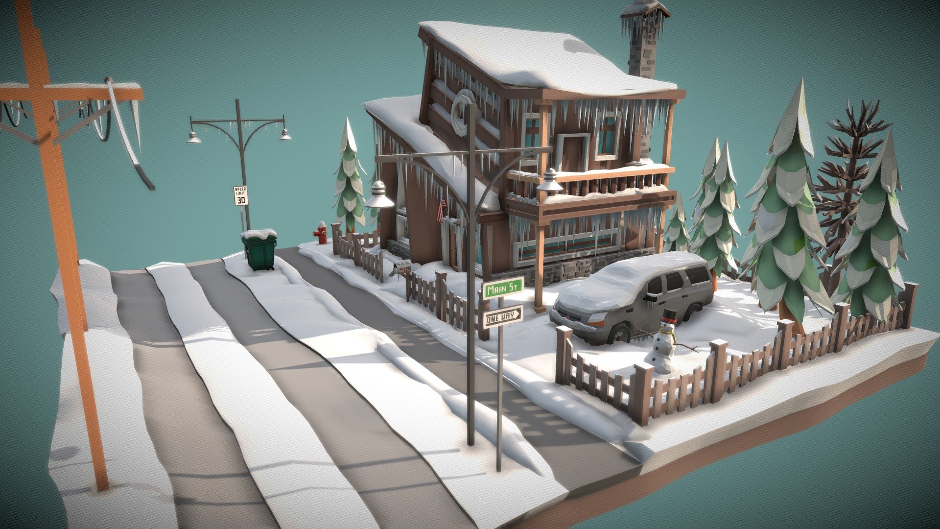 Just a winter environment.  Hope you like it :)