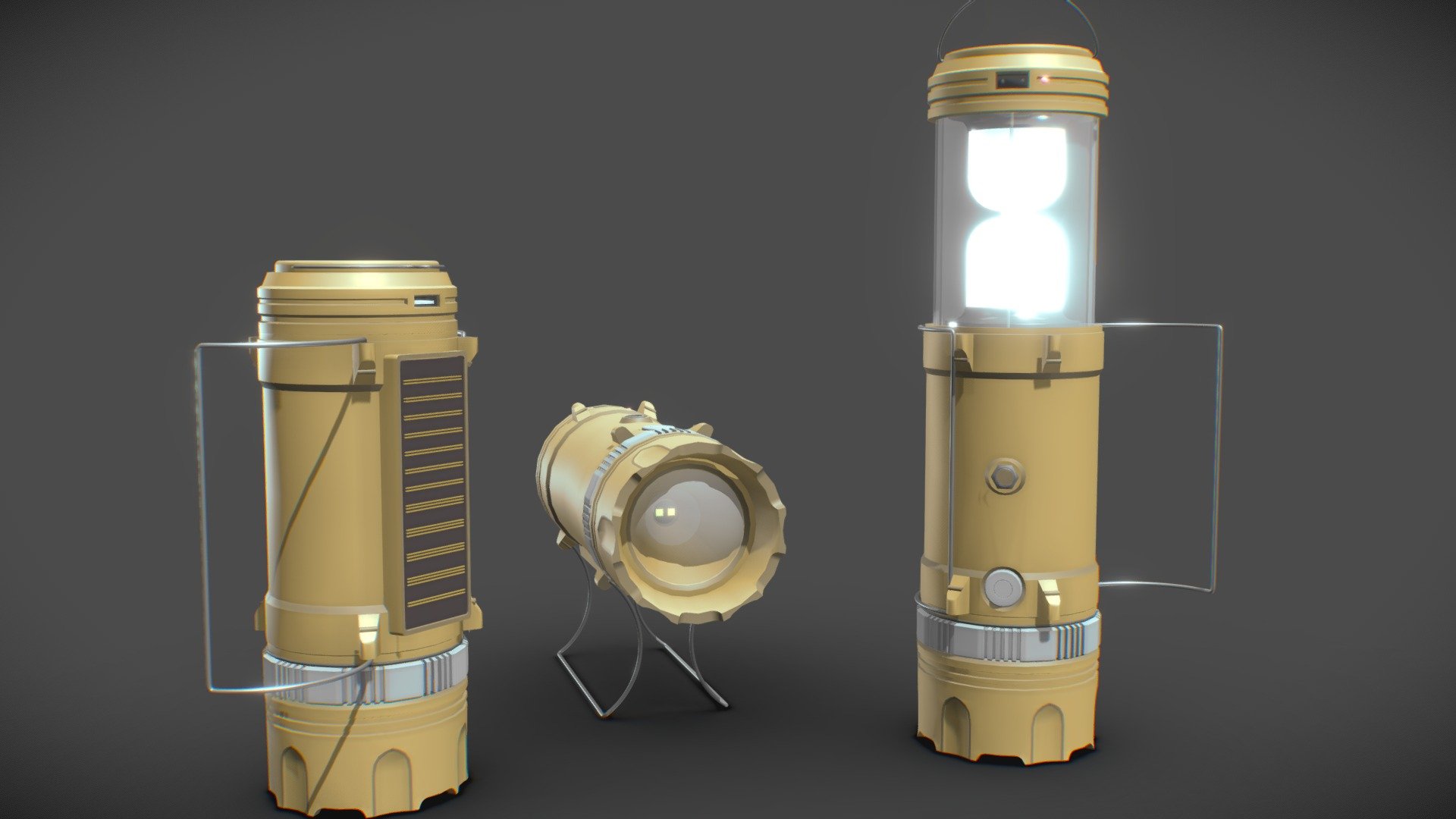 Lesson 6 (2/3) - Draft Camping lamp in Draft Punk 4.0 from XYZ School. Student - SPIN4T(Max/Maya) thx:3

This model after texturing:
https://skfb.ly/o7Knr
https://www.artstation.com/artwork/9mGwGN