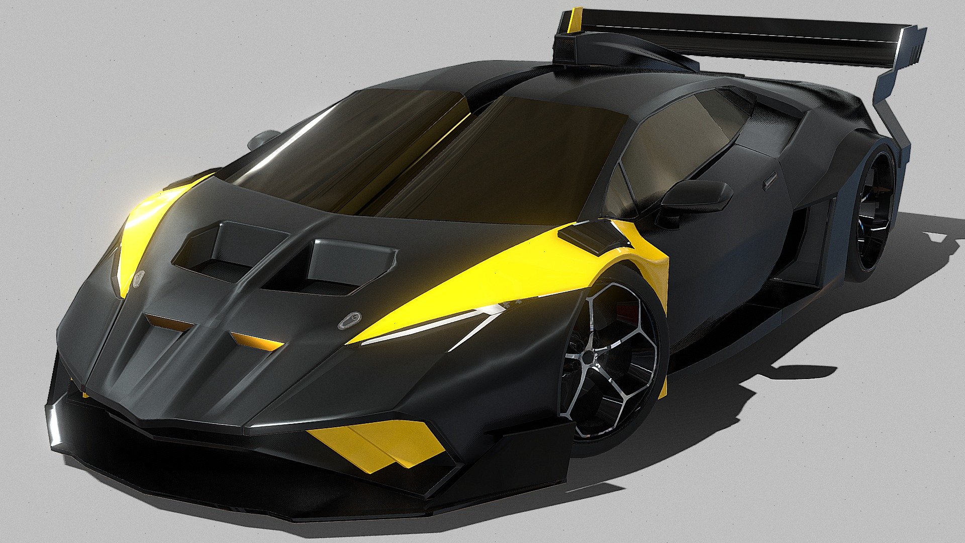 This is a Lamborghini Huracan CONCPET . This asset was modelled in maya and textured in Substance painter. To see more Work please visit my instagram profile : https://www.instagram.com/art.rajat/?hl=en Stay tuned for more exciting upcoming 3D models .... &amp; feel free to suggest what you want to get next.