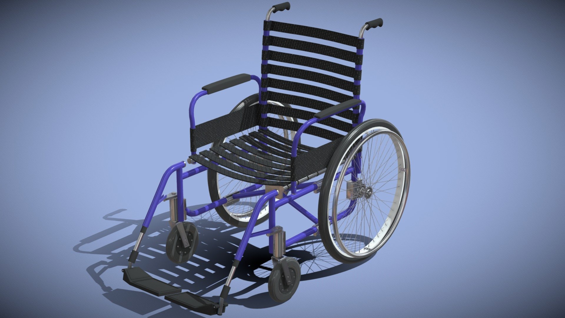 Detailed Wheelchair
