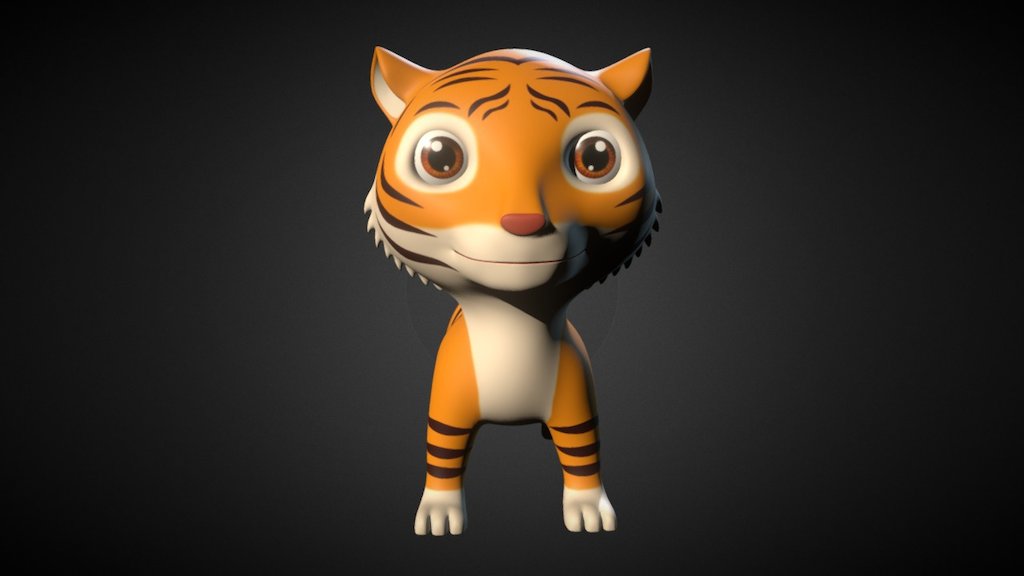 

High and low poly model of Cartoon Tiger.

Product Link: http://3dgalaxy.net/index.php/product/cartoon-tiger/