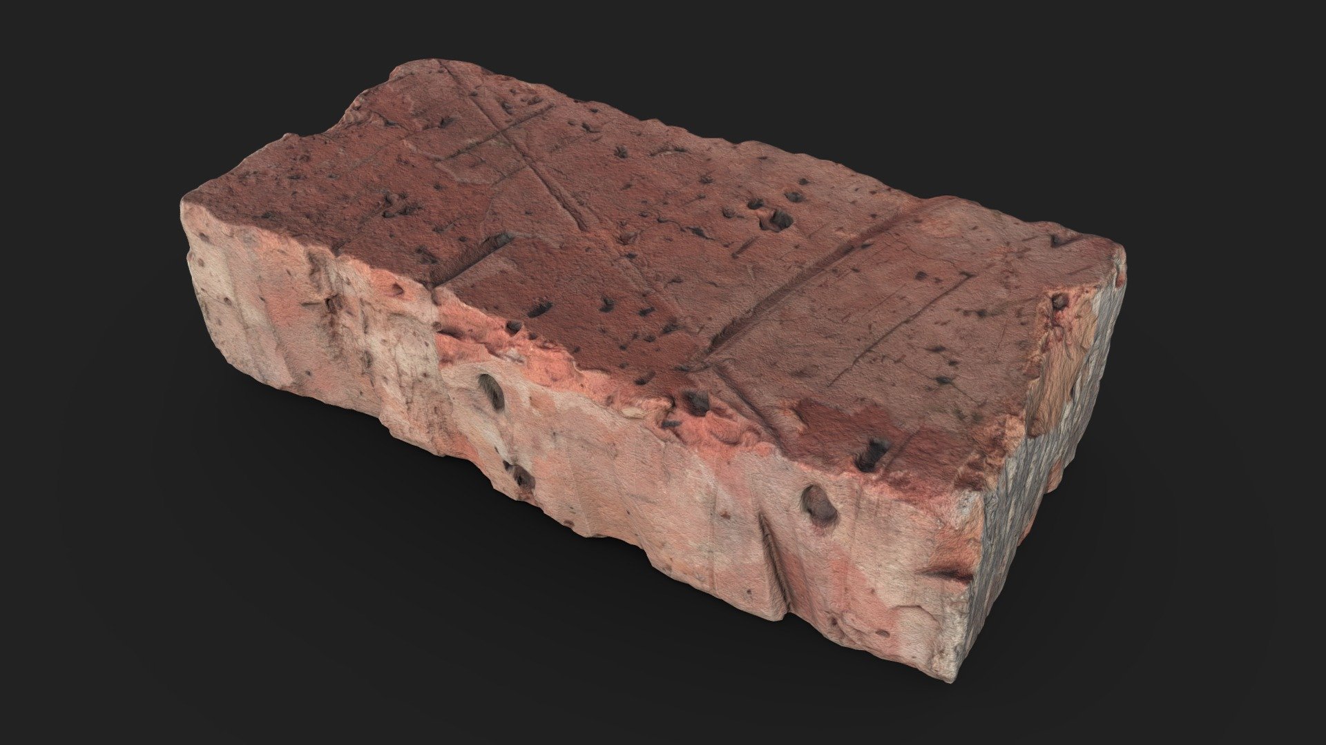 Brick, which is perfect for creating ruins or abandoned buildings.

Technical specifications:

Close-up scan model

Optimized model

non-overlapping UV map

ready for animation

PBR textures 4K resolution: Normal, Roughness, Albedo, Ambient Occlusion maps

Download package includes FBX, which are applicable for 3ds Max, Maya, Unreal Engine, Unity, Blender.

Enjoy!