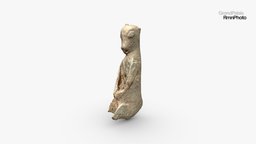 Ourson assis sculpté archeology, bear, ours, statuette, exhibition, national, museum, magdaleniense, francecollections, saintgermain, zoomorphic, saint-germain-en-laye, art, prehistoric, noai