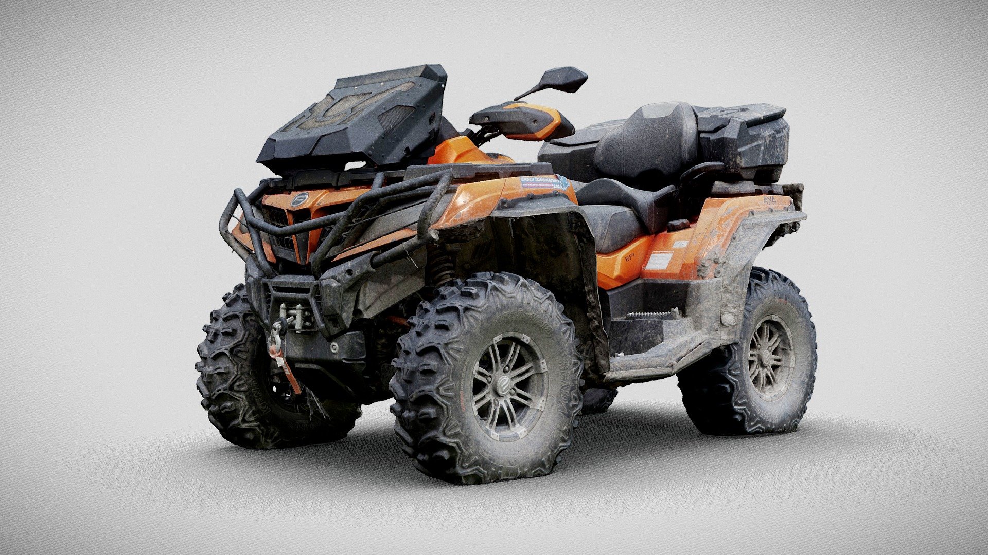 CFMOTO’s most-powerful ATV, powered by an 80hp 1000cc V-twin. 
Another photogrammetry project, captured using samsung nx3000 and RealityCapture, 1230 photos were taken.


 