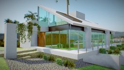 Modern House archviz, archvis, minimalist, modern-house, minimalism, architecture, house, home